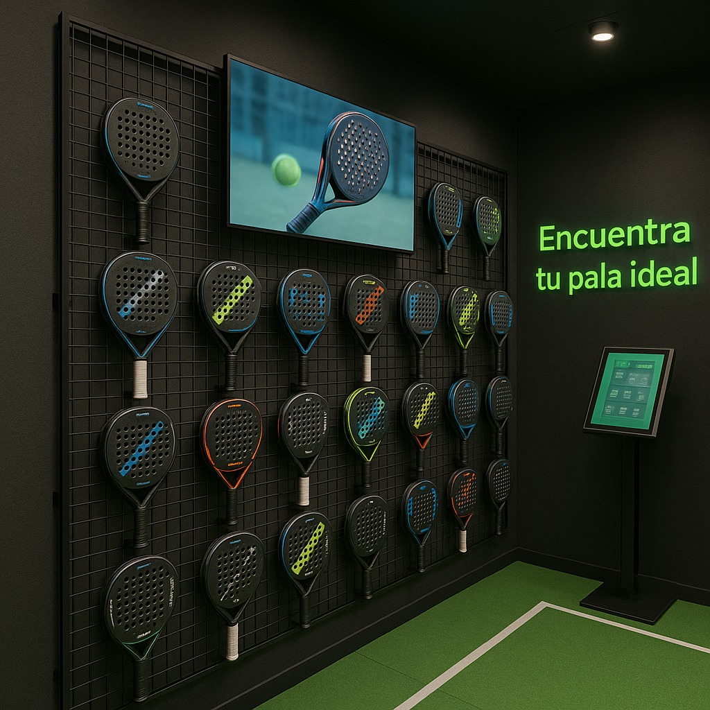 diseño de tiendas de pádel